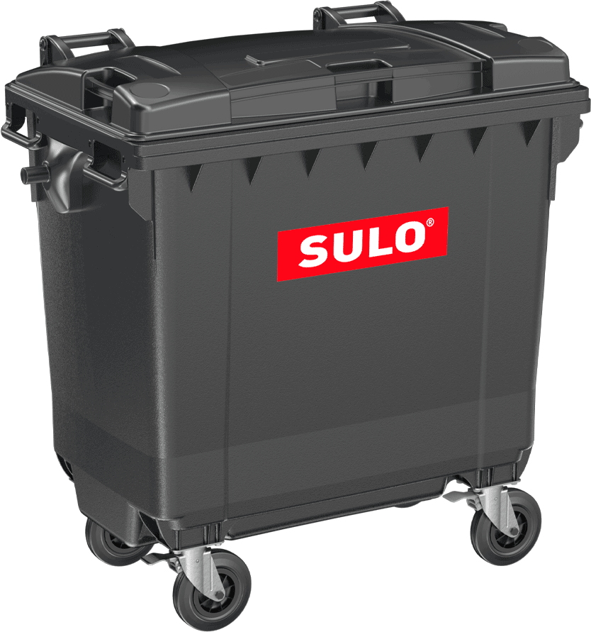 SULO 770 liter affaldsbeholder på hjul