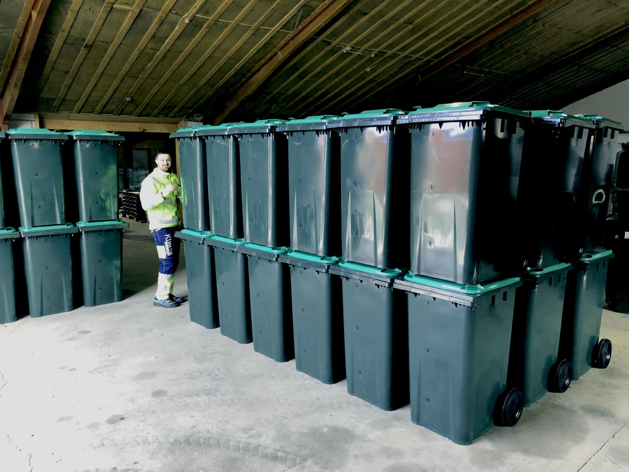 Levering af affaldsbeholdere til Tønder Kommune